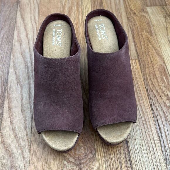 TOMS Florence Block Heel Sandal Women's Size 7.5 - Picture 4 of 11